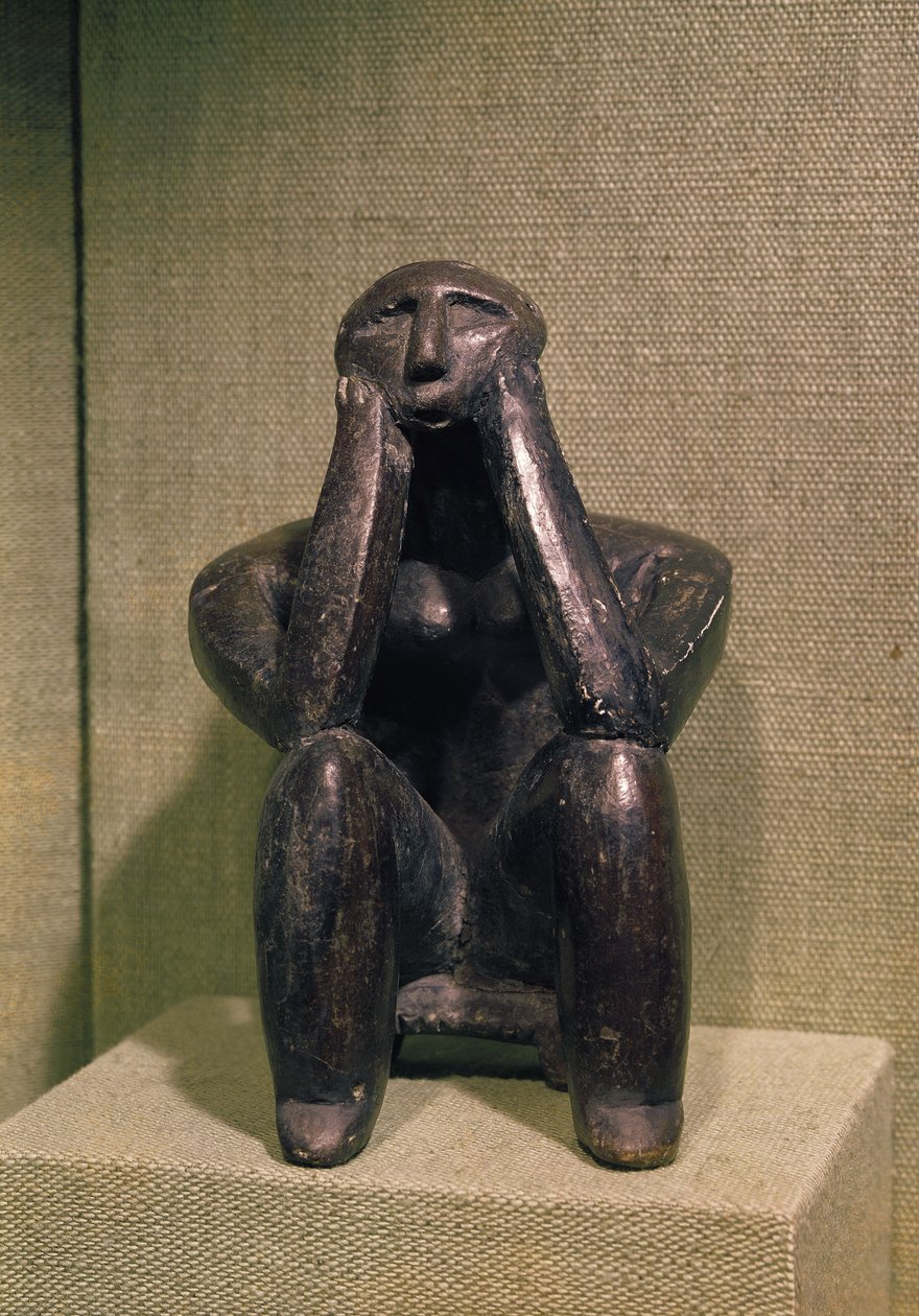 Tenker av Cernavoda, Hamangia-kulturen, ca. 5000 f.Kr av Prehistoric