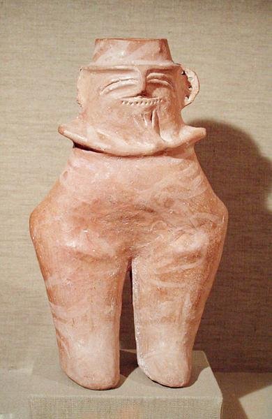 Antropomorf vase, Gumelnitza Civilization, 2500-2000 f.Kr. (keramikk) av Prehistoric Prehistoric