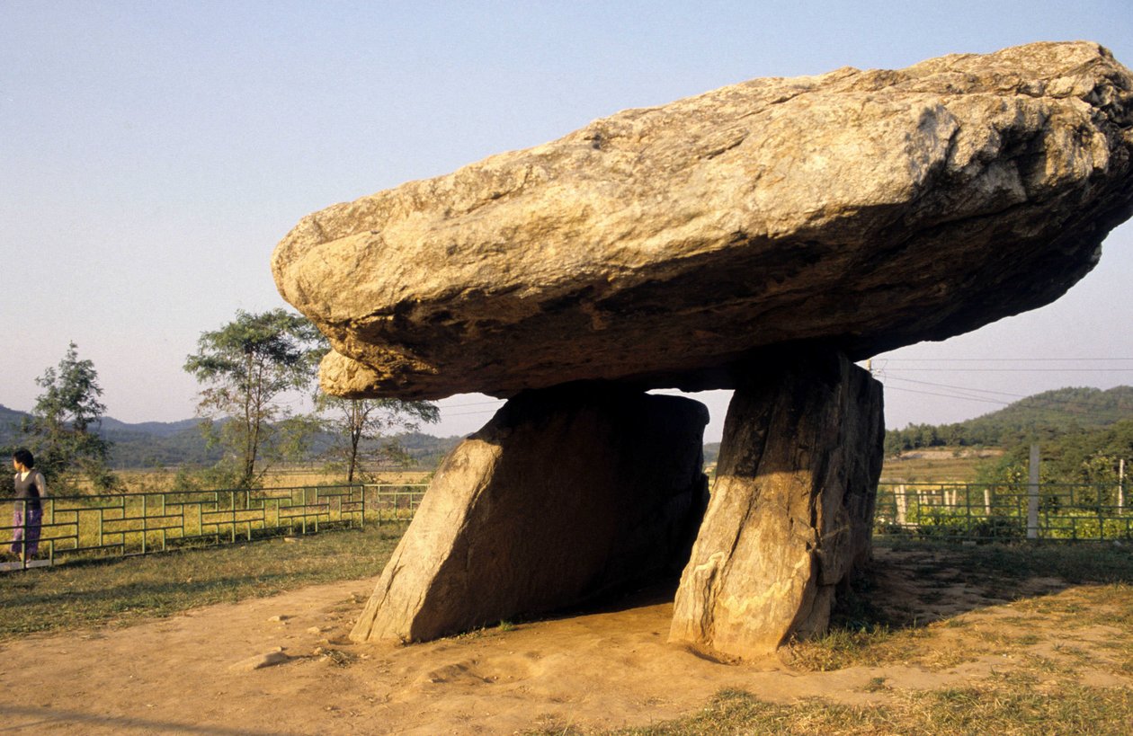 Dolmen til Kanghwa i Sør-Korea. av Prehistoric Prehistoric