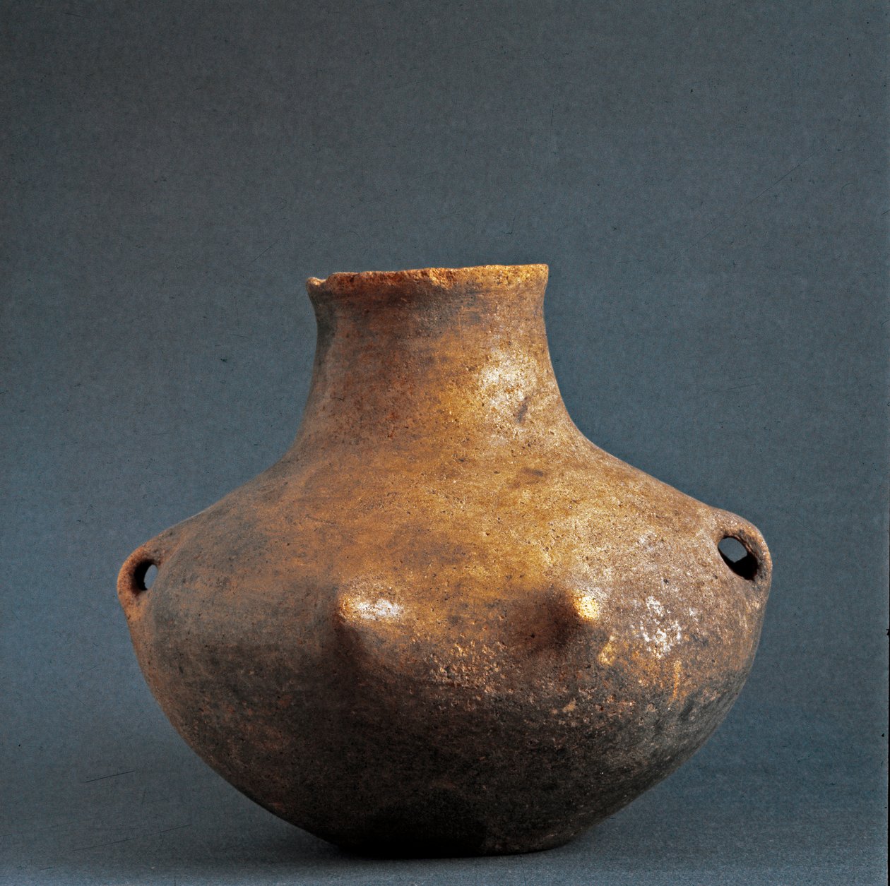 Forhistorie, kultur av Rinaldone (Montefiascone): terrakottavase fra nekropolisen til Rinaldone. Kobberalder. Eneolitisk. 2200 f.Kr. Roma, Luigi Pigorini nasjonalmuseum for forhistorisk etnografi av Prehistoric Prehistoric