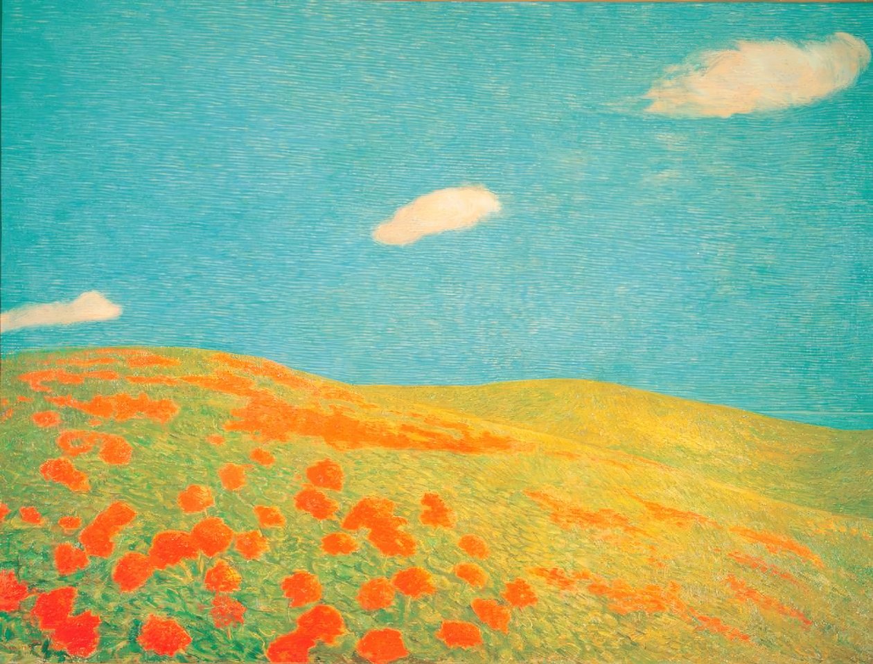 Åsene i Liguria av Previati Gaetano