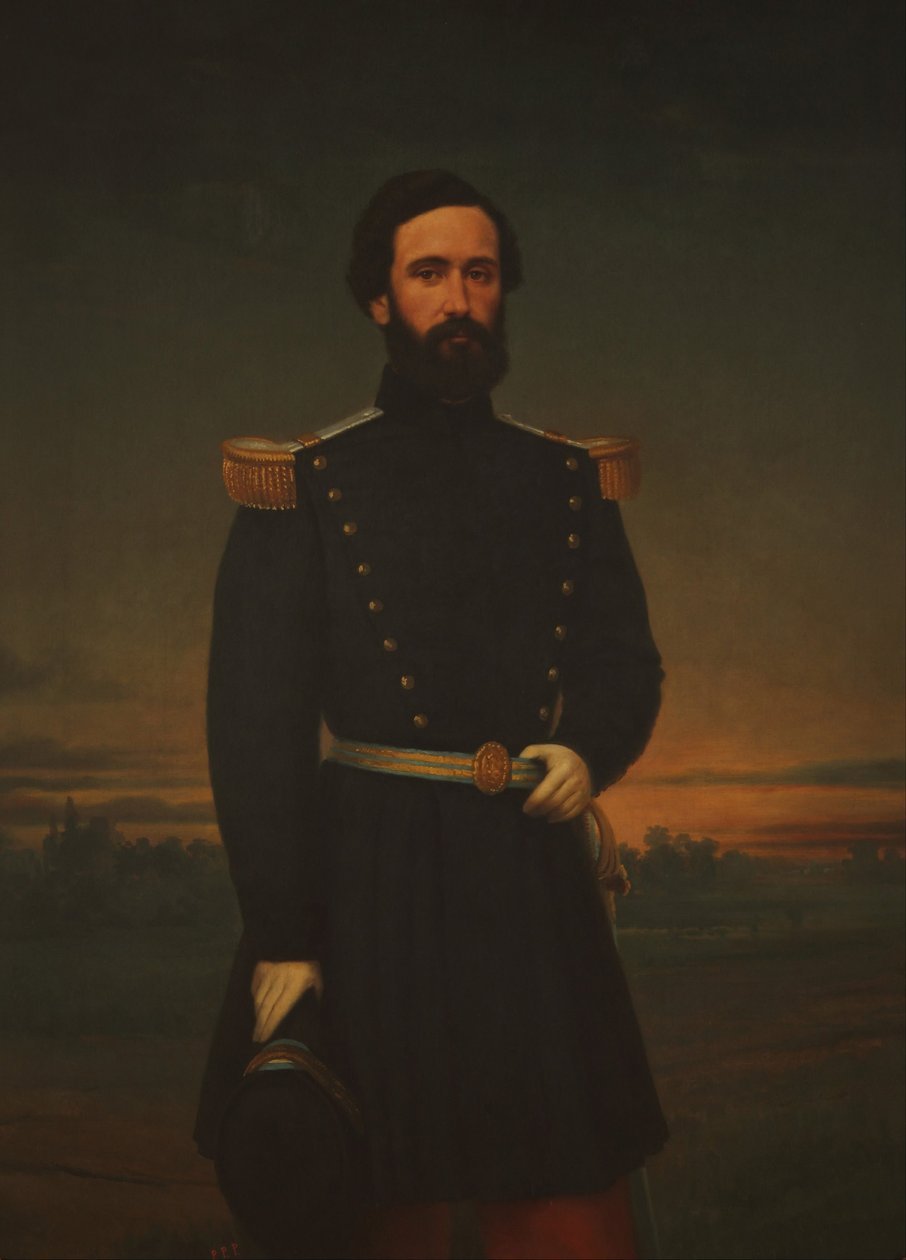 Portrett av Don Alejandro Diaz av Prilidiano Pueyrredon