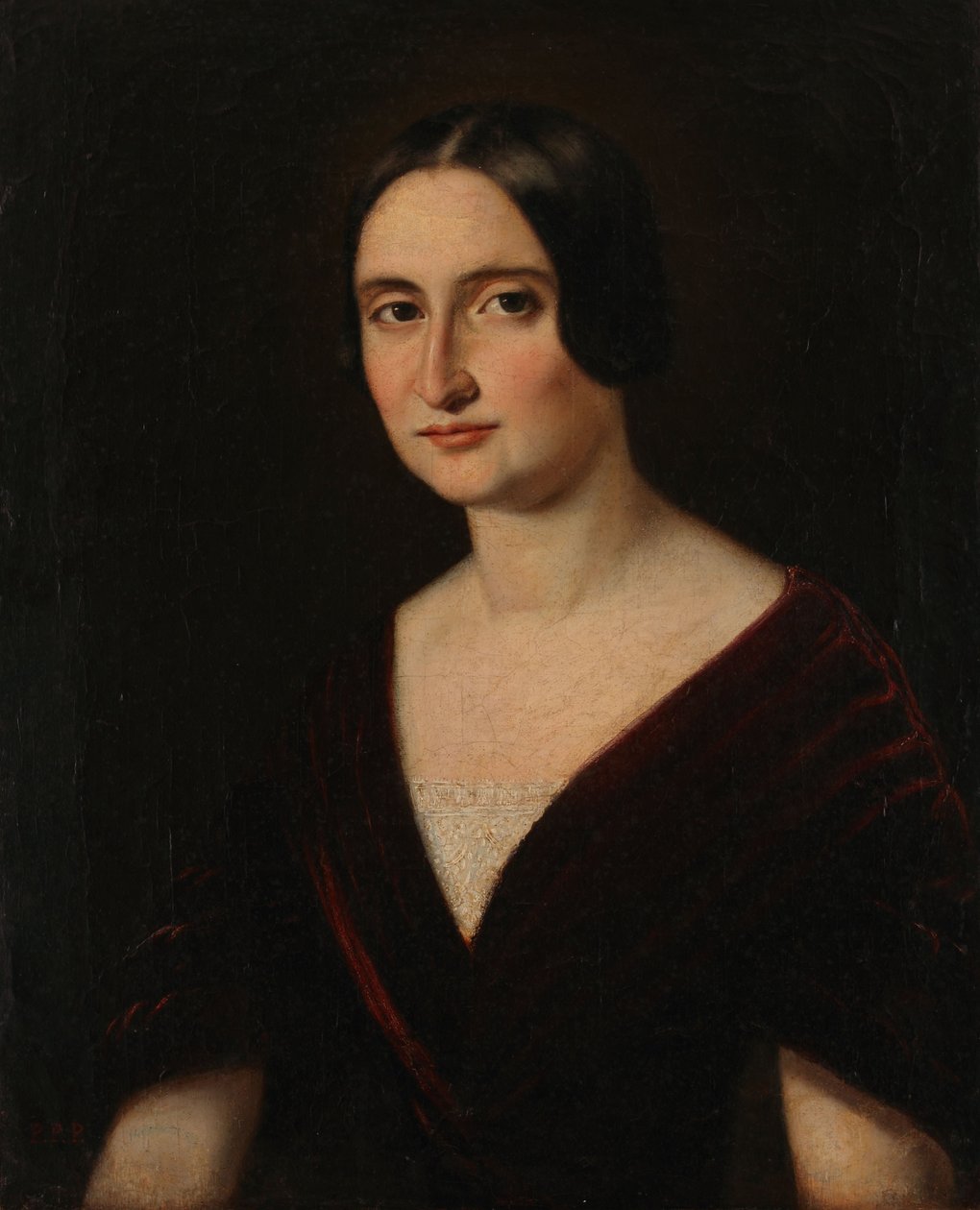 Portrett av Lady av Prilidiano Pueyrredon