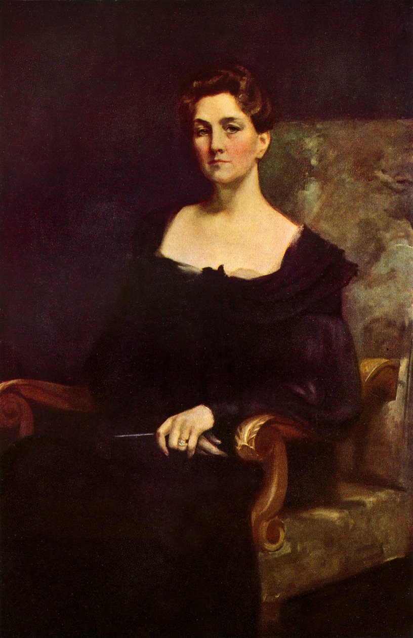Sara Ann Delano - portrett av Prince Paul Petrovic Troubetzkoy