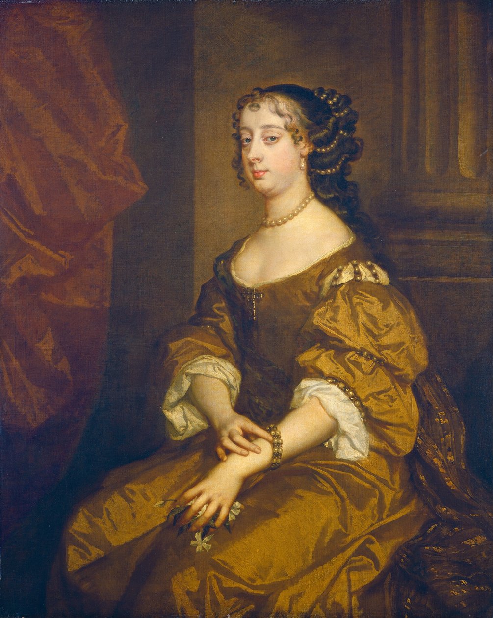 Barbara Villiers, hertuginne av Cleveland av Probably chiefly studio of Sir Peter Lely