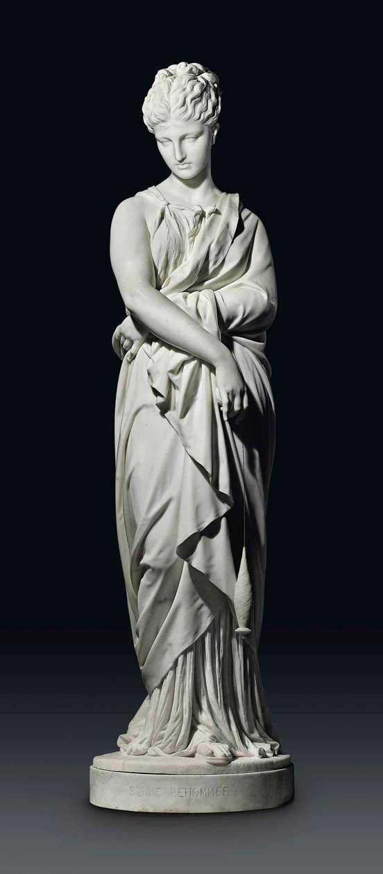 God berømmelse, ca. 1880 av Prosper Charles Adrien dEpinay