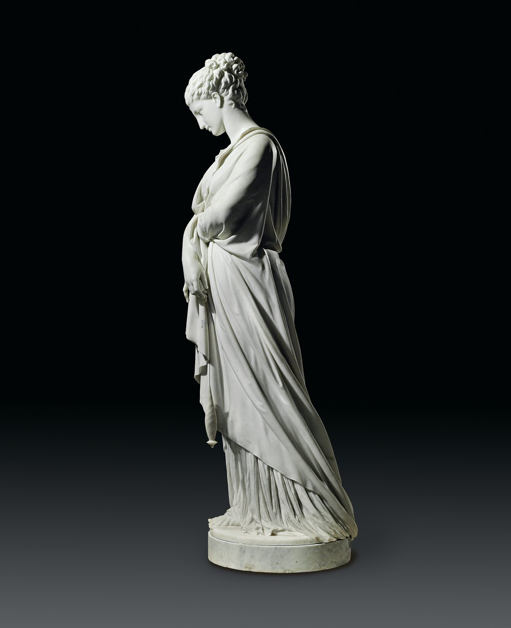 God berømmelse, ca. 1880 av Prosper Charles Adrien dEpinay