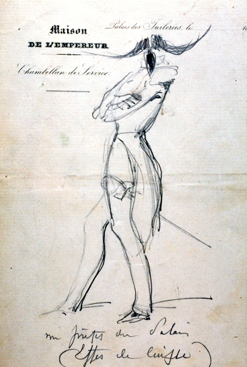 Studie, Keiserens hus, ca 1823-1870 av Prosper Merimee