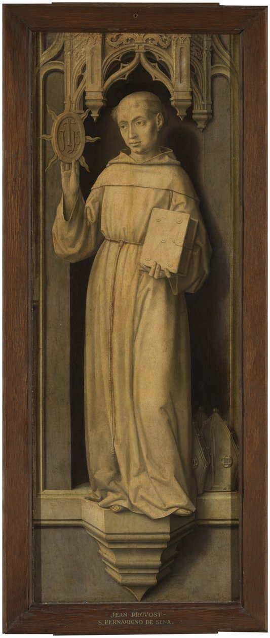 Saint Bernardino av Siena av Provost