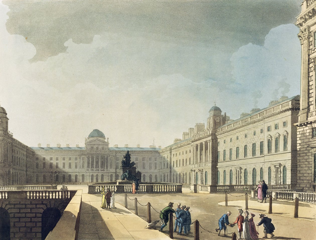 Somerset House, Strand, fra 