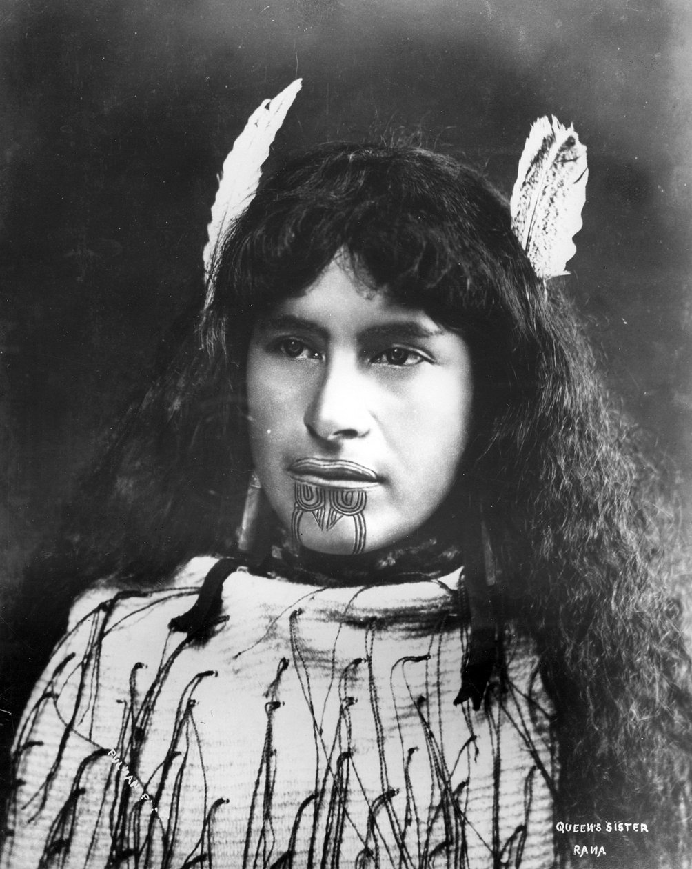 Dronningens søster, Rana, ca. 1870-99 av Pulman Studio