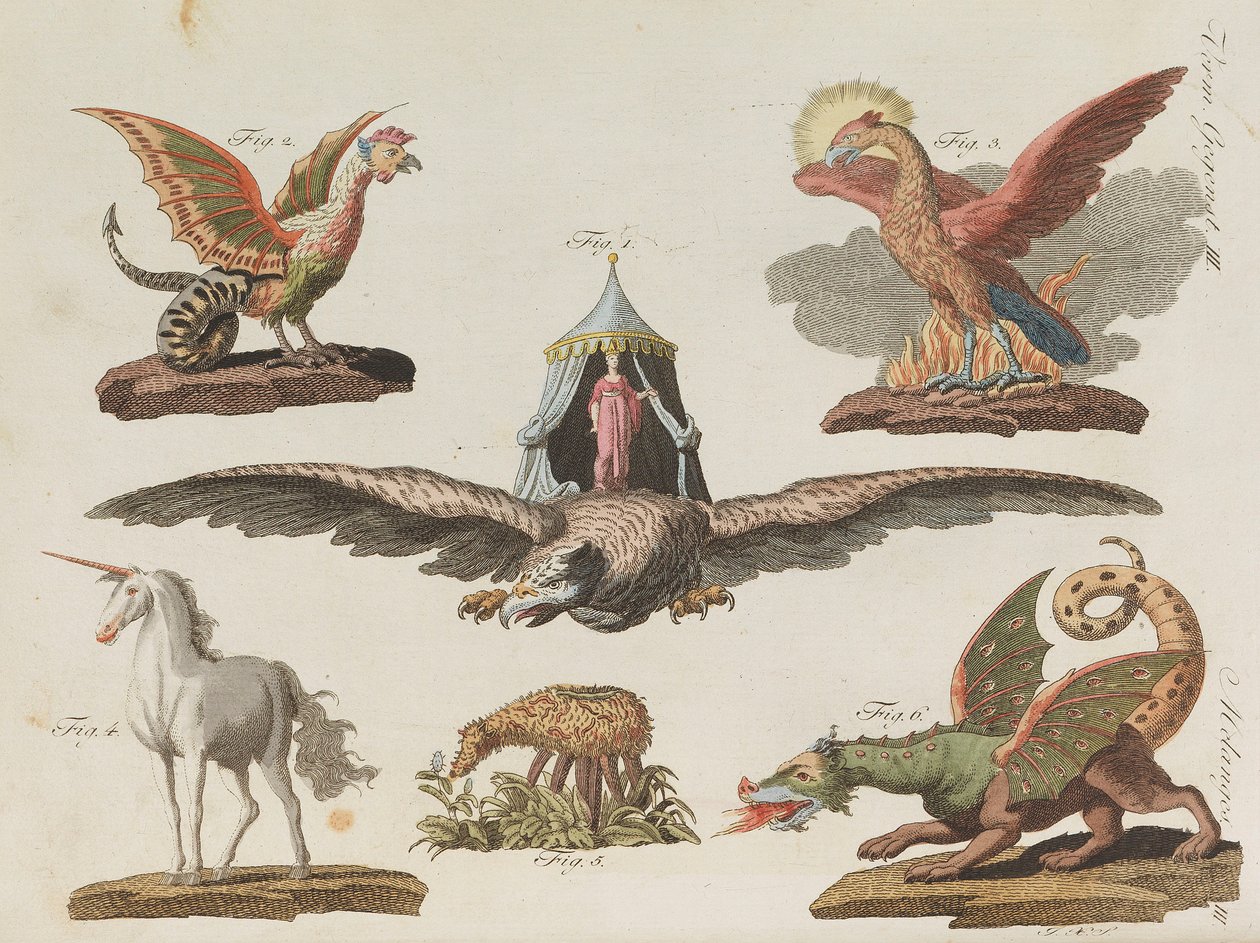 Barnas bildebok Barneleksikon av Friedrich Johann Justin Bertuch, 1798-1830. av Pupils of the Weimar Princely Free