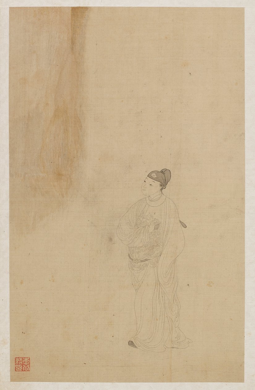 Figurer av Qing Dynasty Chinese School