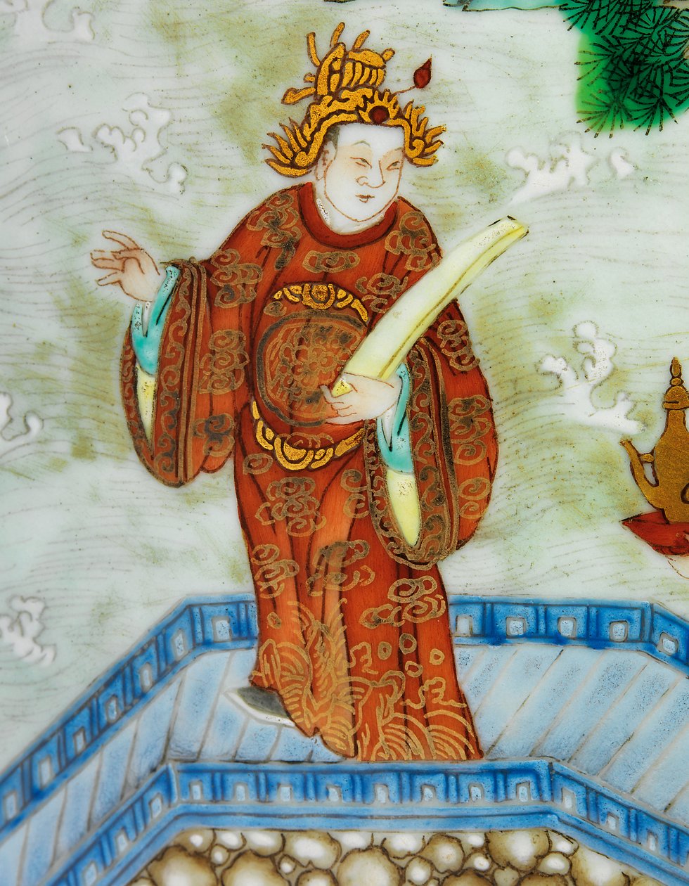 Et par Imperial Famille Rose vaser (keramikk) av Qing Dynasty   Jiaqing Period Chinese School
