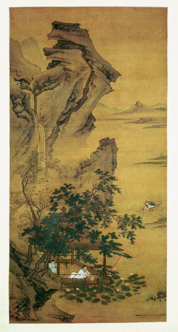 Summer Reverie ved Lotus Pond av Qiu Ying