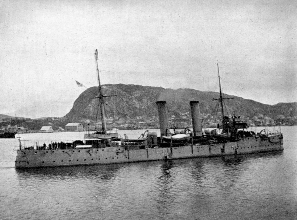 HMS Spartan utenfor Norge, 1904 1908. av Queen Alexandra