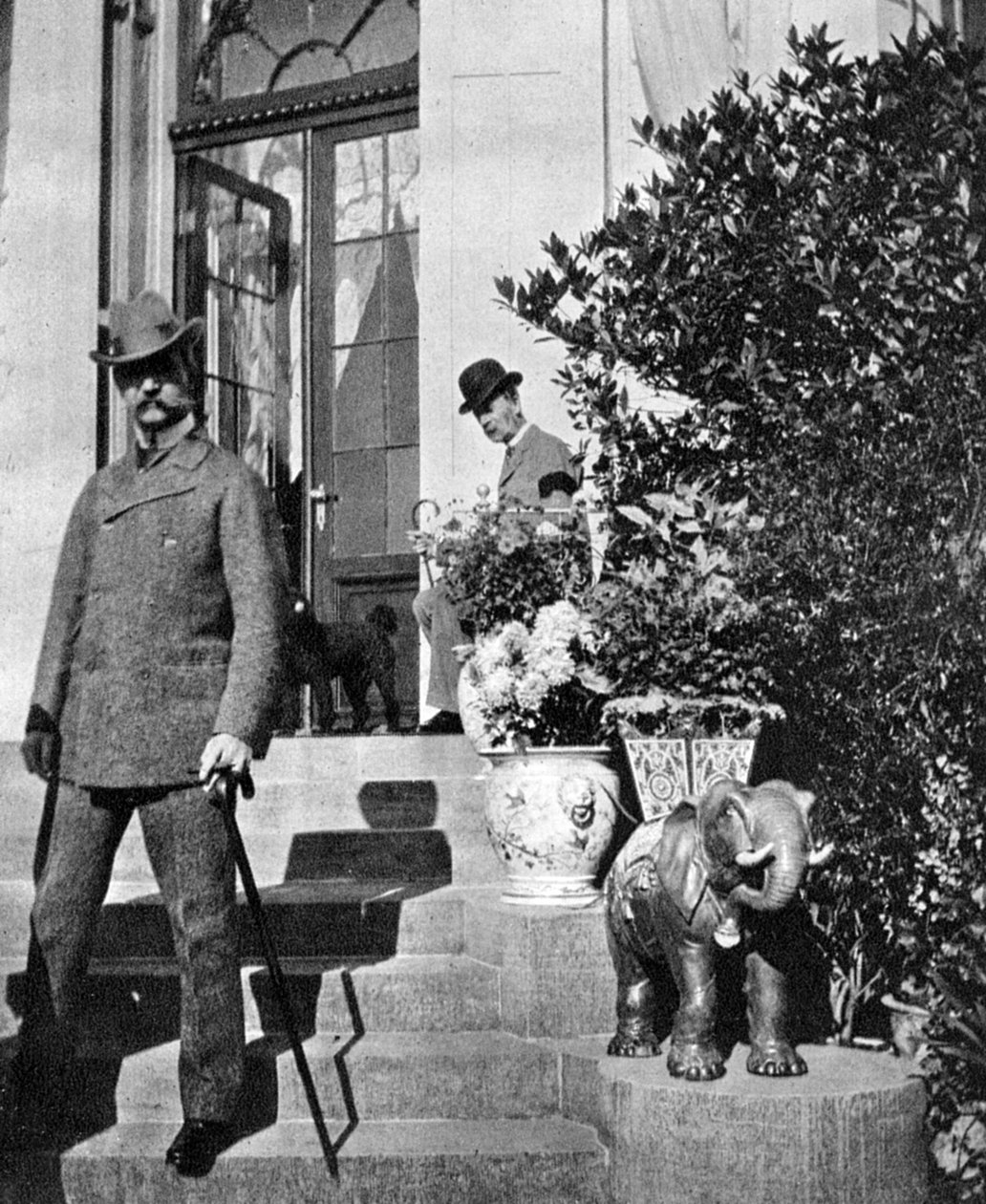 Kong Christian IX av Danmark 1818-1906 og prins Fredrik 1868-1940, 1904 1908. av Queen Alexandra