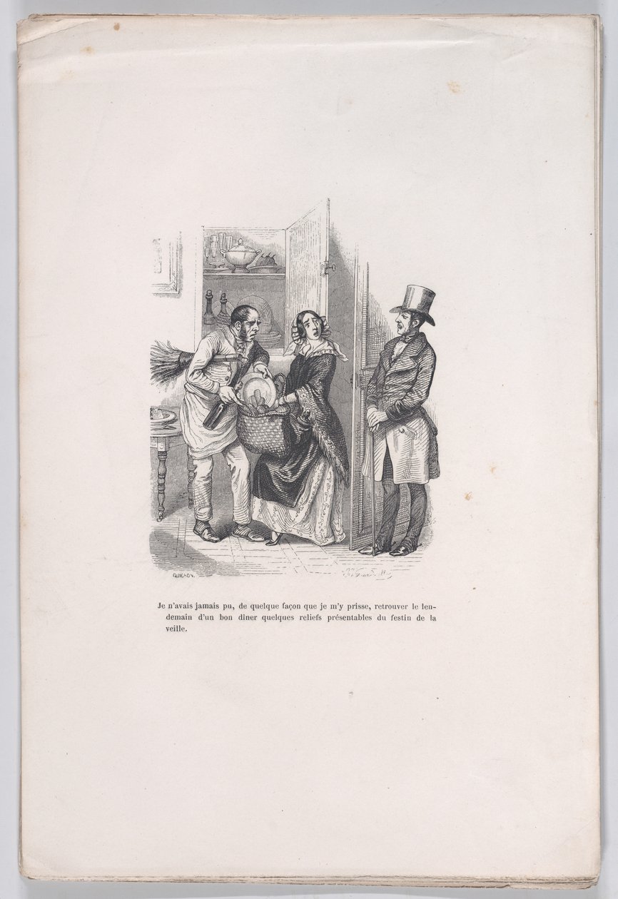 Rester fra menneskelivets små elendigheter, 1843. av Quichon