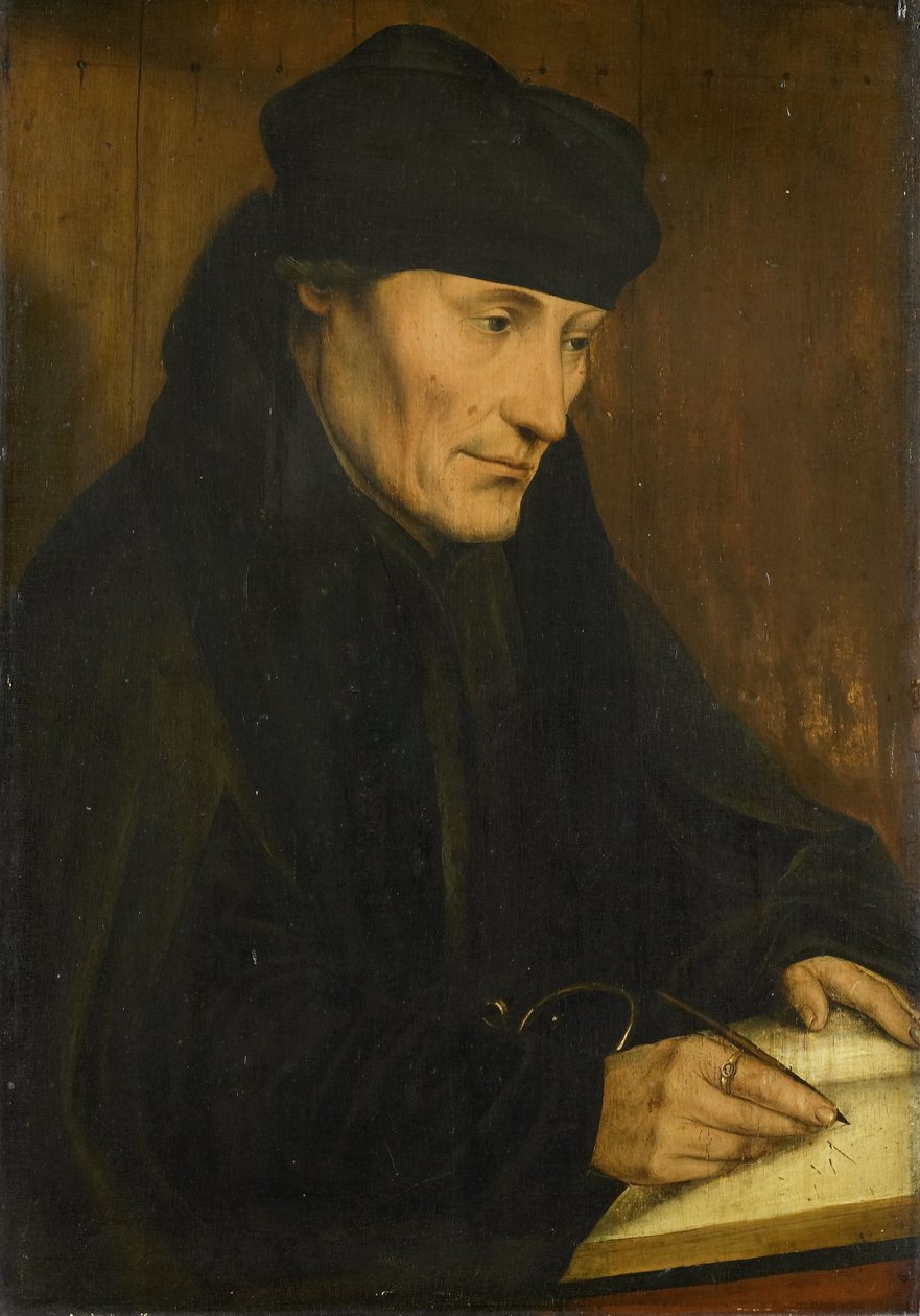Portrett av Desiderius Erasmus av Quinten Massijs (I) (copy after)