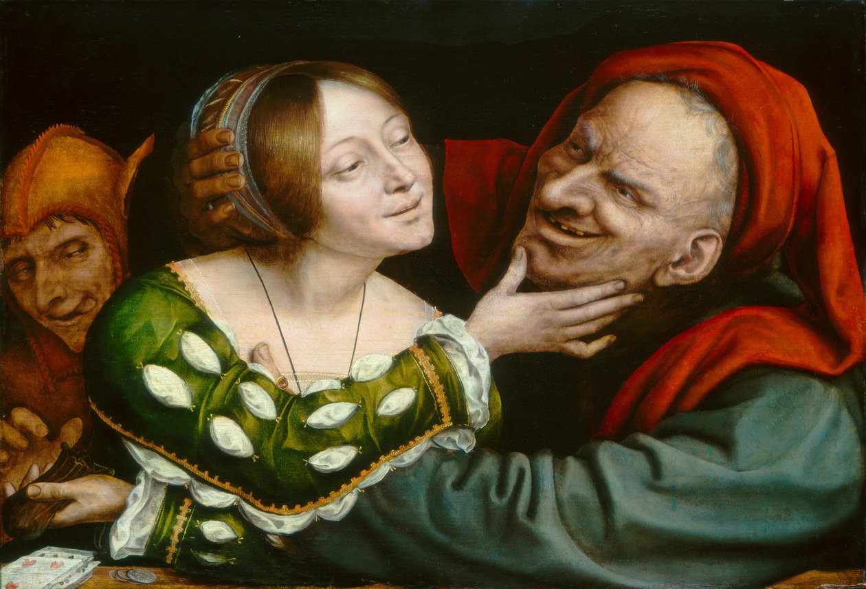 Ill-Matched Lovers, ca. 15201525. av Quinten Metsys