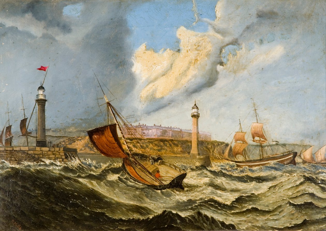Utenfor Sunderland, 1871 av R. Mills