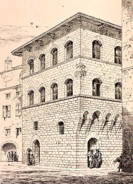 14th Century House, Firenze, Italia, fra 