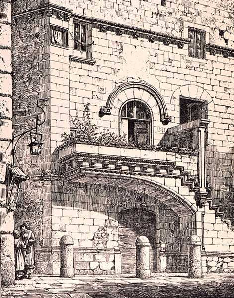 House of Santa Rosa, Viterbo, Italia, fra 