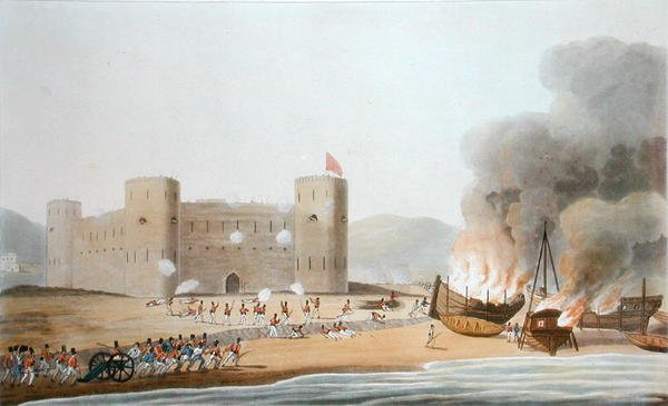 Angrepet på Luftfortet, 27. november 1809, fra 