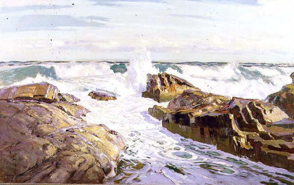 Morgenlys, St. Ives, ca. 1922 av R. Borlase Smart