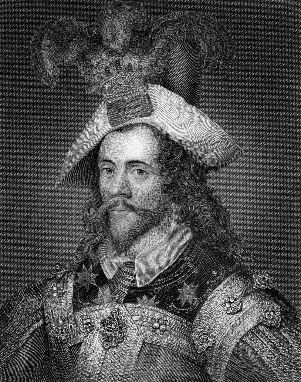 George Clifford, 3. jarl av Cumberland 1558-1605, 1824. av R. Cooper
