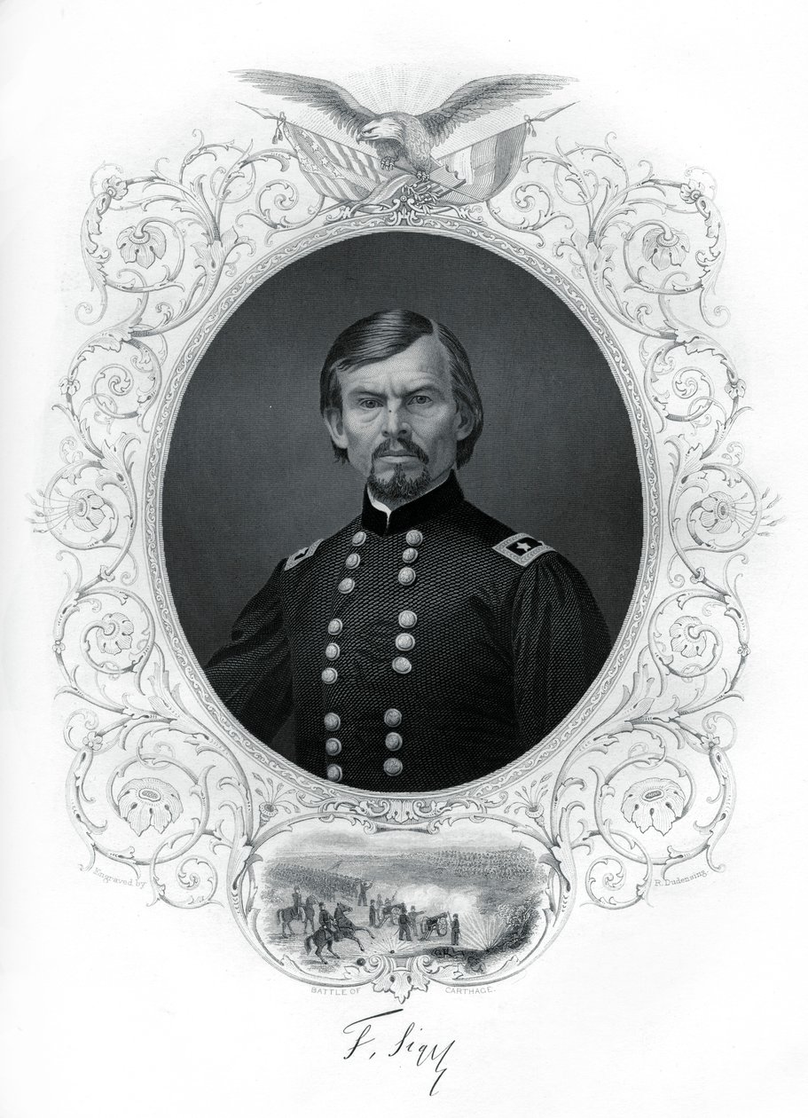 General Franz Sigel, unionsgeneral i den amerikanske borgerkrigen, 1862-1867. av R. Dudensing