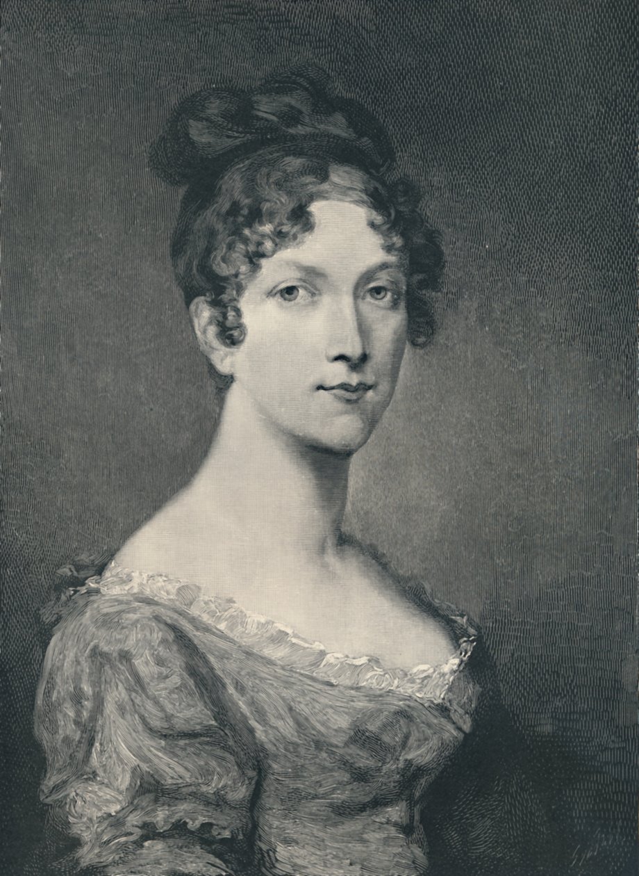 Marie-Anne-Elisa Bonaparte, sent på 1800-tallet, 1896 av R. G. Tietze