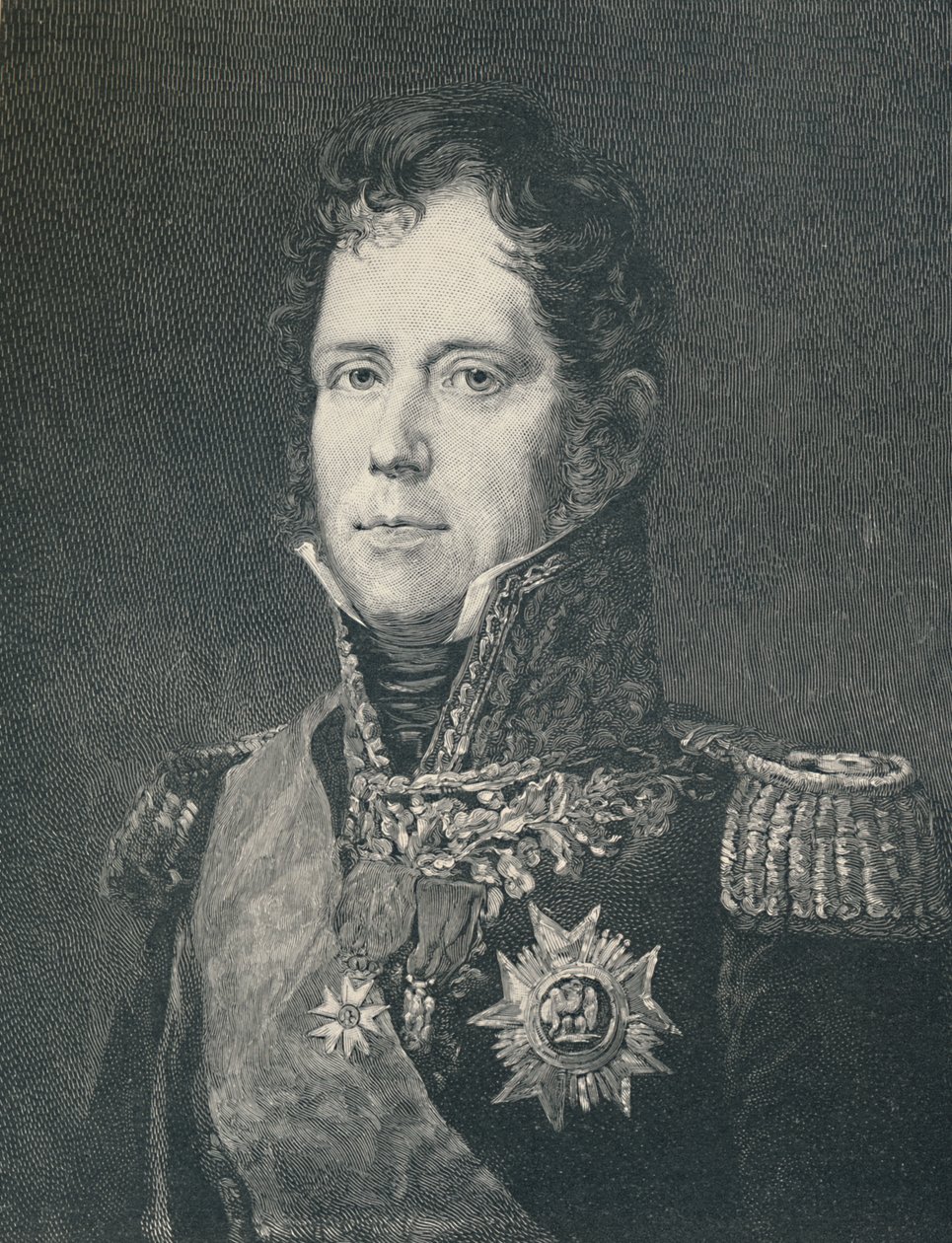 Marshal Michel Ney, hertug av Elchingen, prins av Moskwa, c1805, 1896 av R. G. Tietze