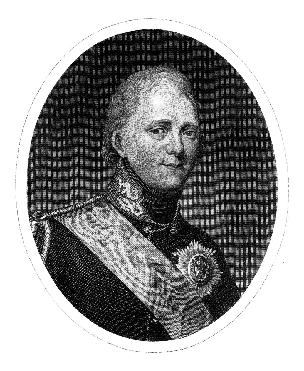 Alexander I, tsar av Russland, 1826. av R. Page