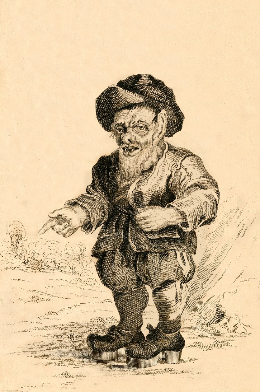 Bertholde, statsminister for Alboinus konge av Lombardia, 1821. av R. Page