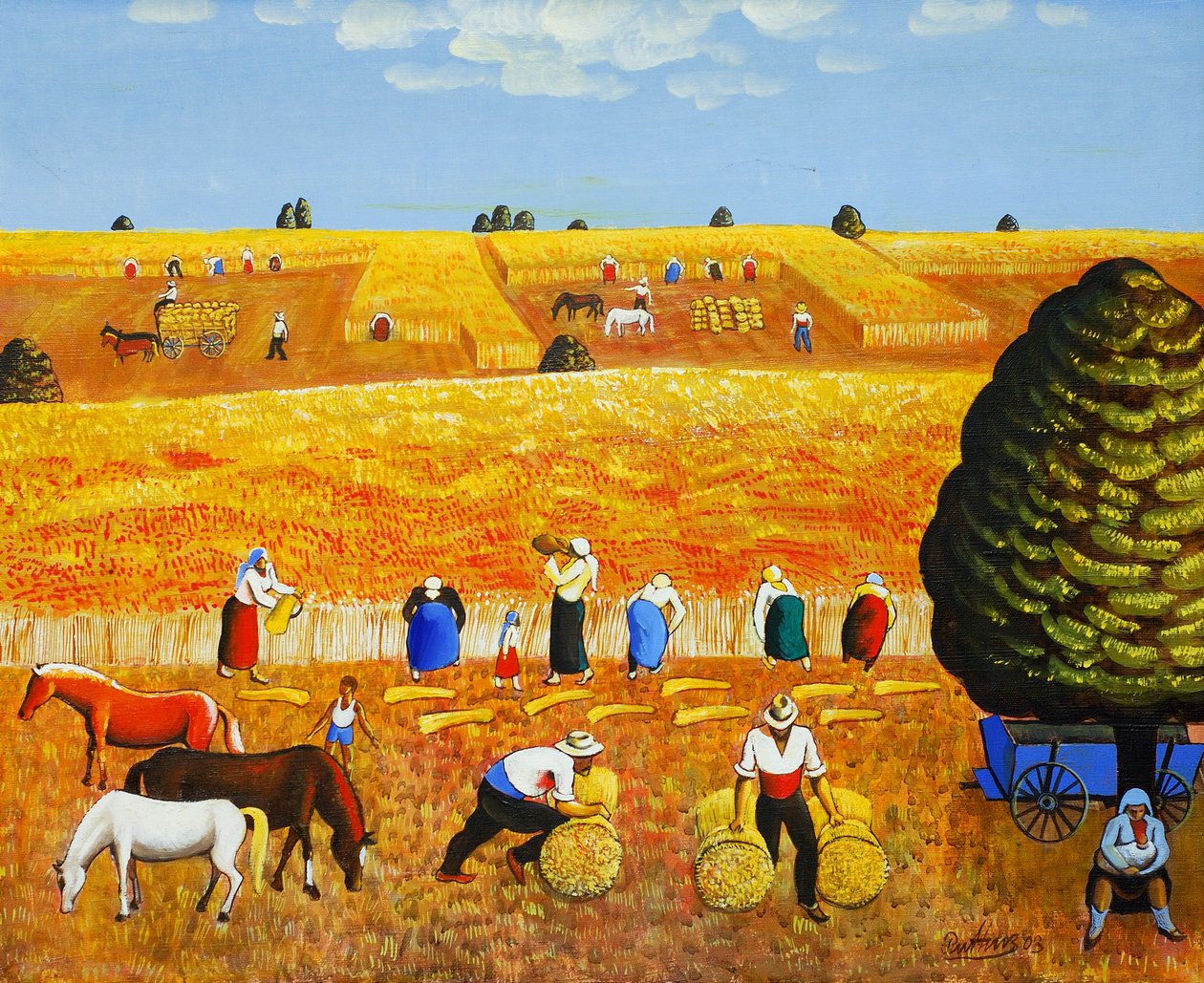 Golden Harvest, 2002 av Radi Nedelchev