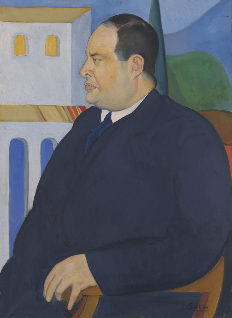 Portrett av Joseph Stella, 1921 av Rafael Sala