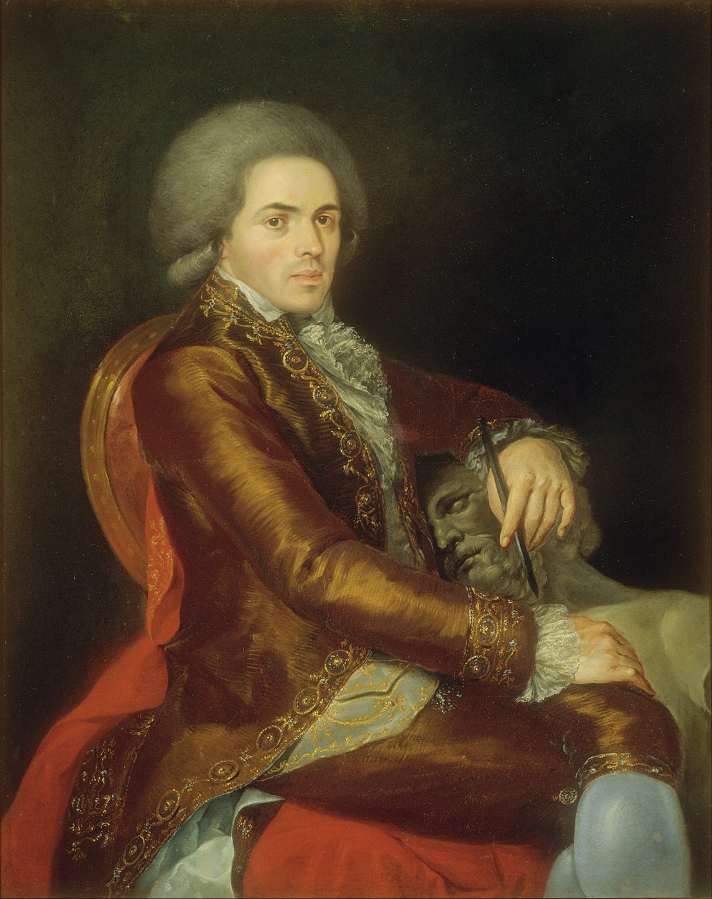 Portrett av Manuel Tolsá av Rafael Ximeno y Planes
