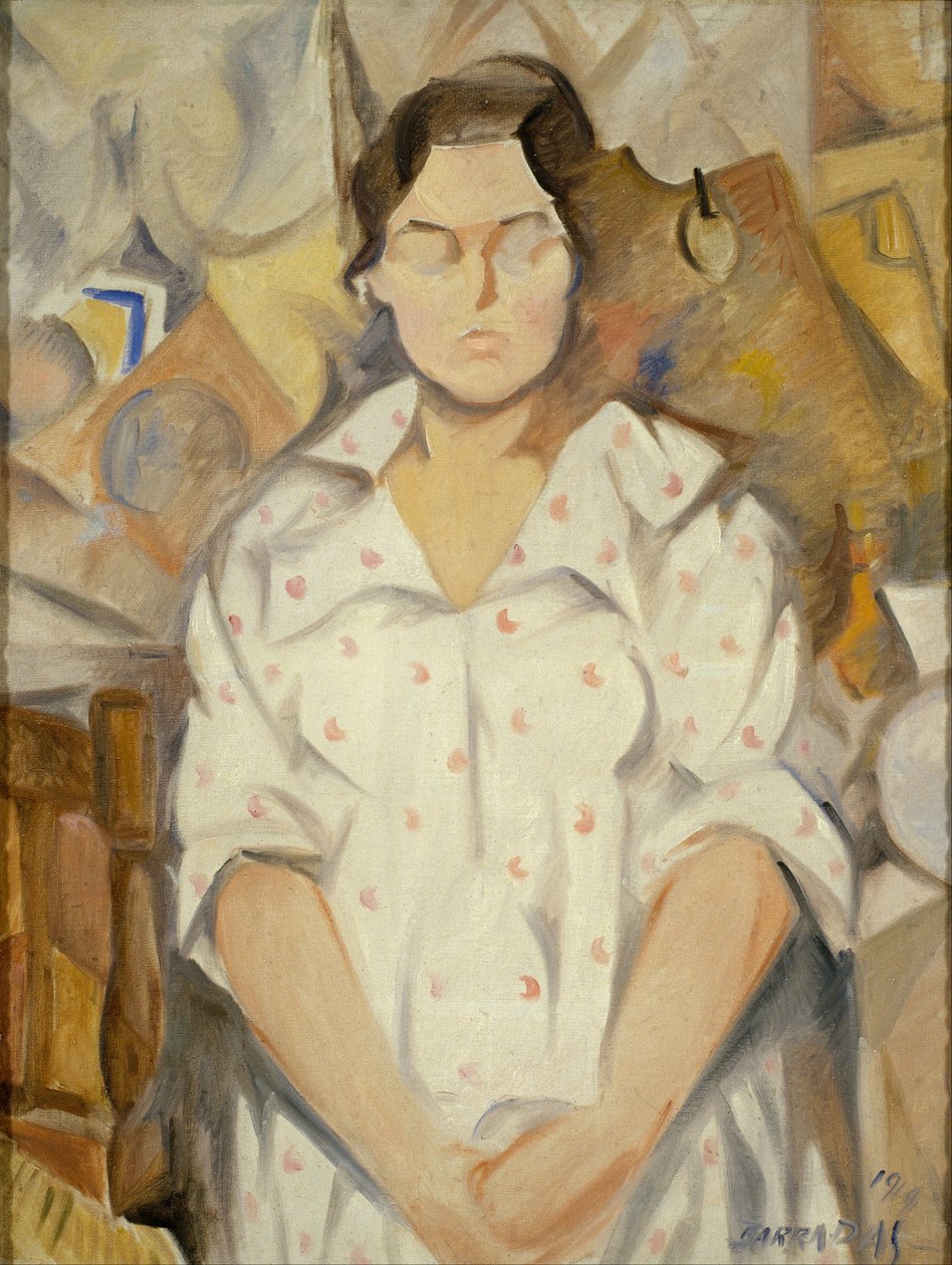 Portrett av Pilar av Rafael Perez Barradas