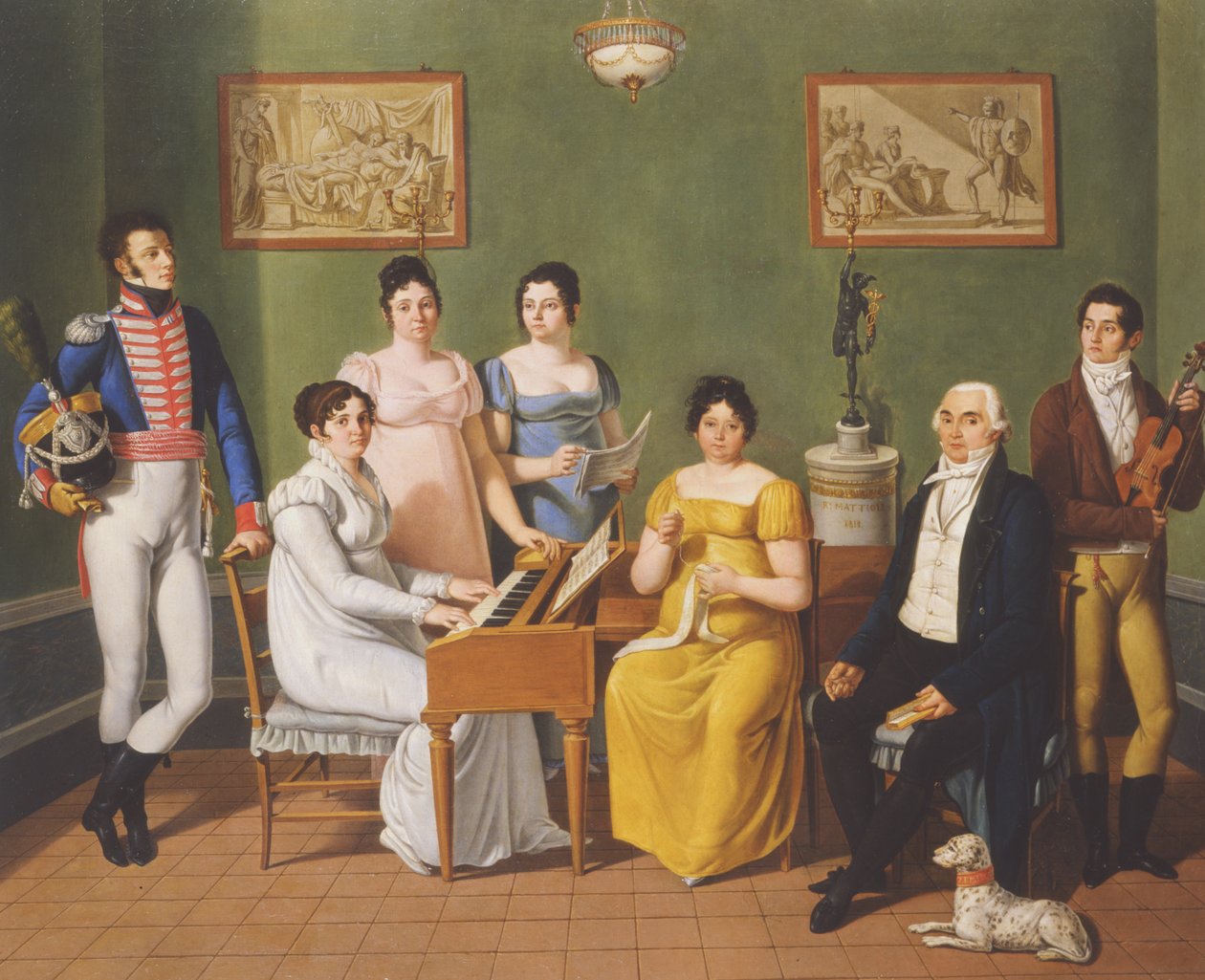Mattioli-familien av Raffaele Mattioli