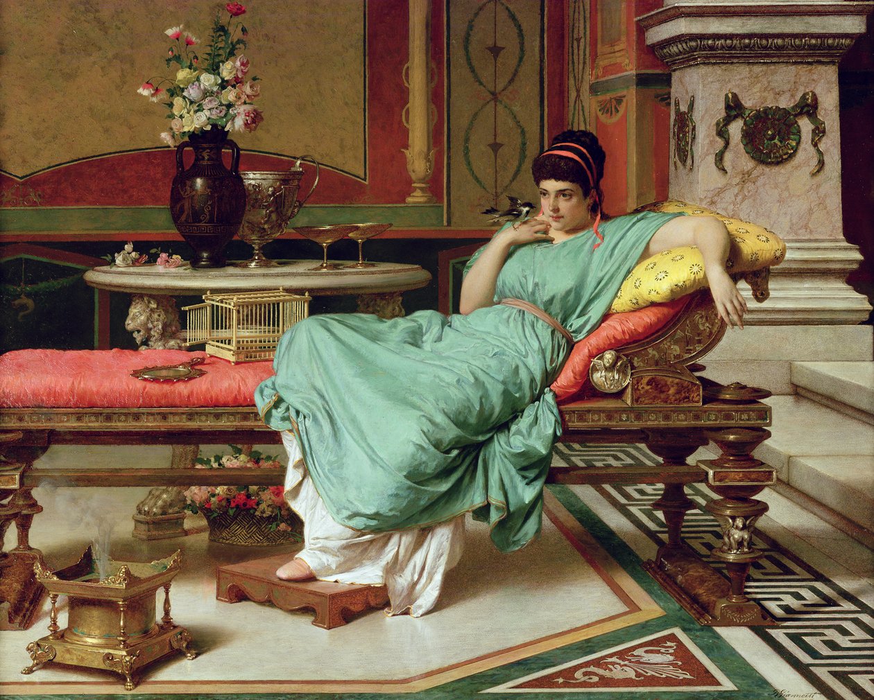 En pompeiansk skjønnhet av Raffaele Giannetti