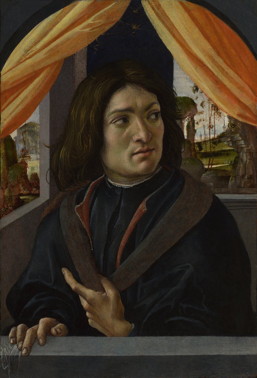 Portrett av en mann, ca. 1500 av Raffaellino del Garbo