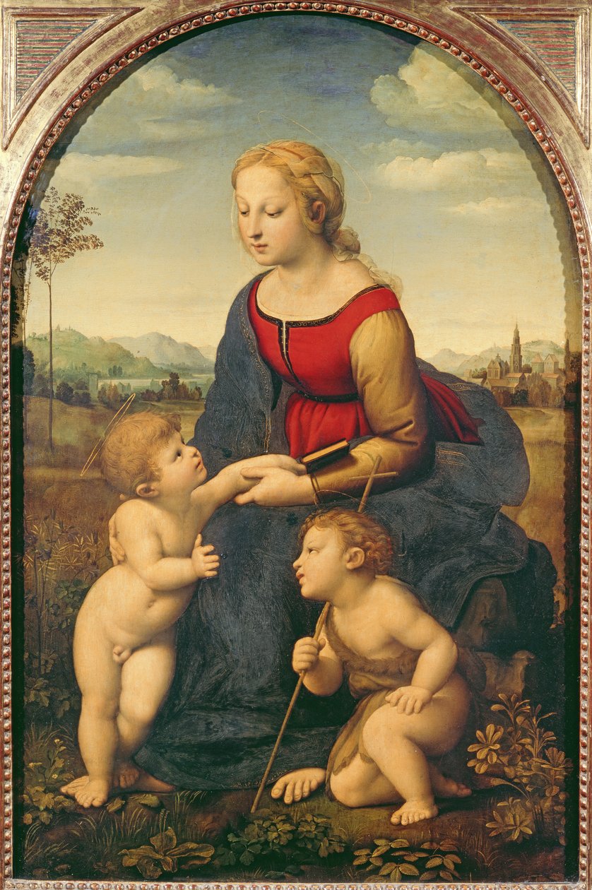 Den vakre Jardiniere av Raffaello Sanzio Raphael