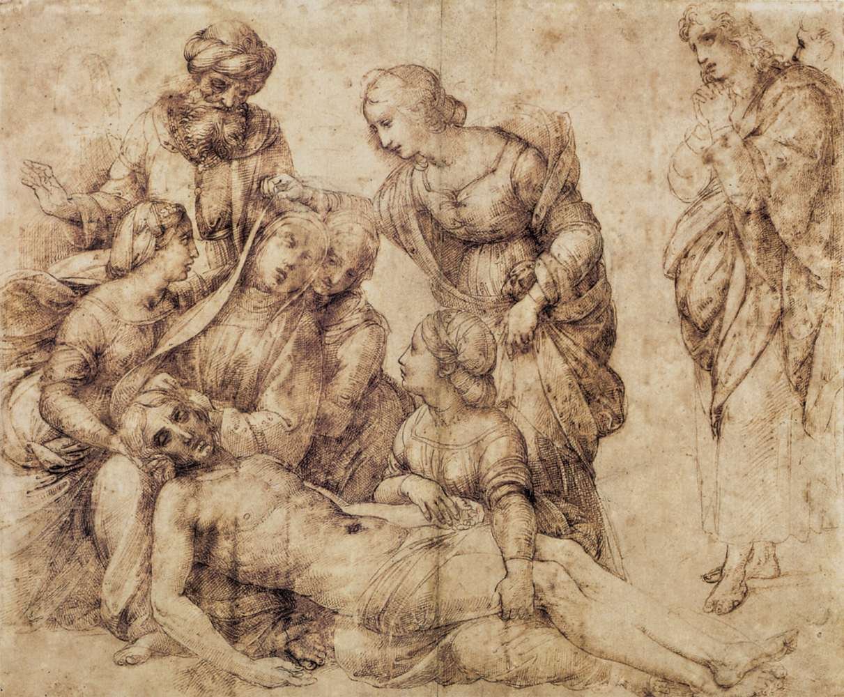 Klagesang av Raffaello Sanzio Raphael