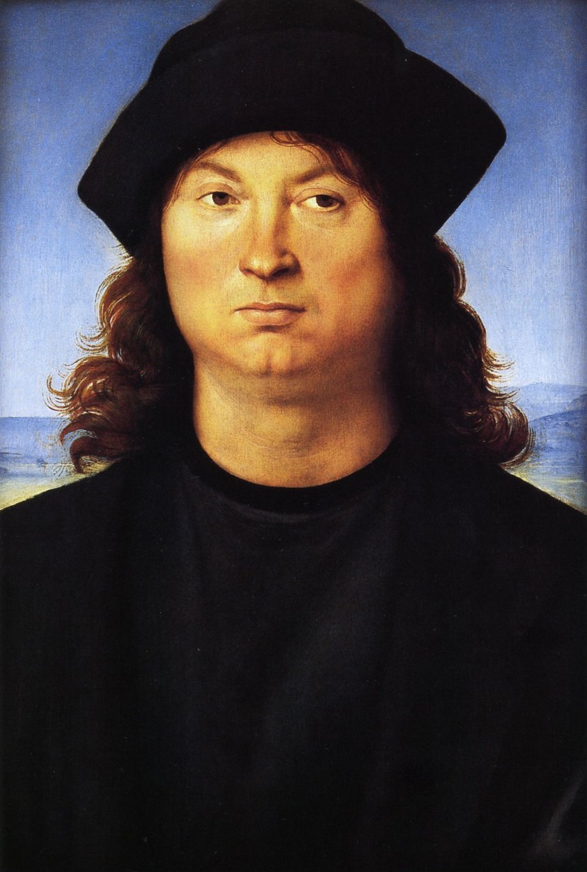 Portrett av en mann av Raffaello Sanzio Raphael