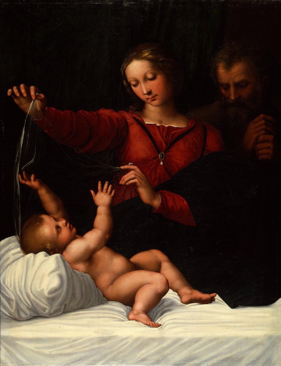 Den hellige familie av Raffaello Sanzio Raphael