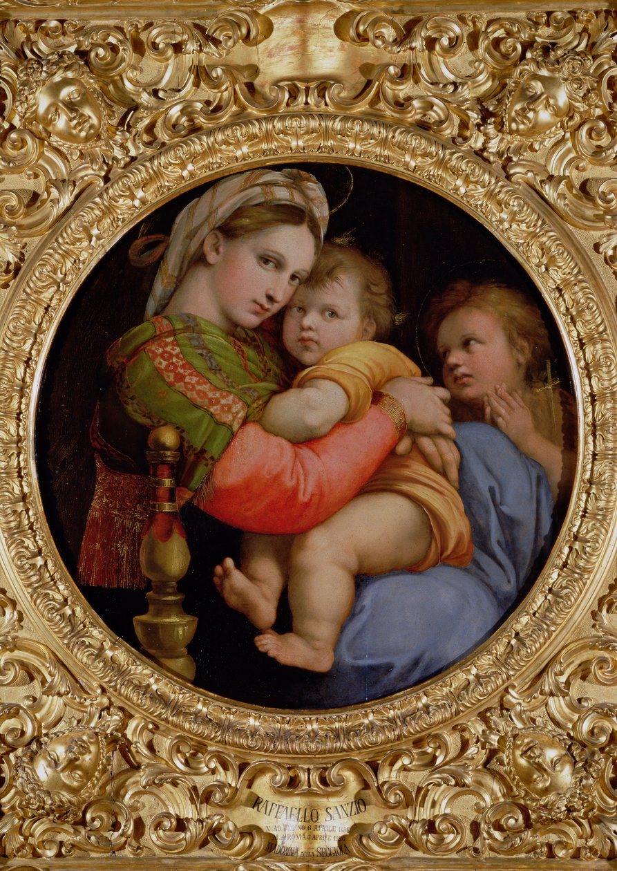 Stolens Madonna av Raffaello Sanzio Raphael