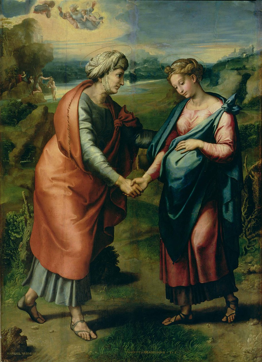 Besøket av Raffaello Sanzio Raphael
