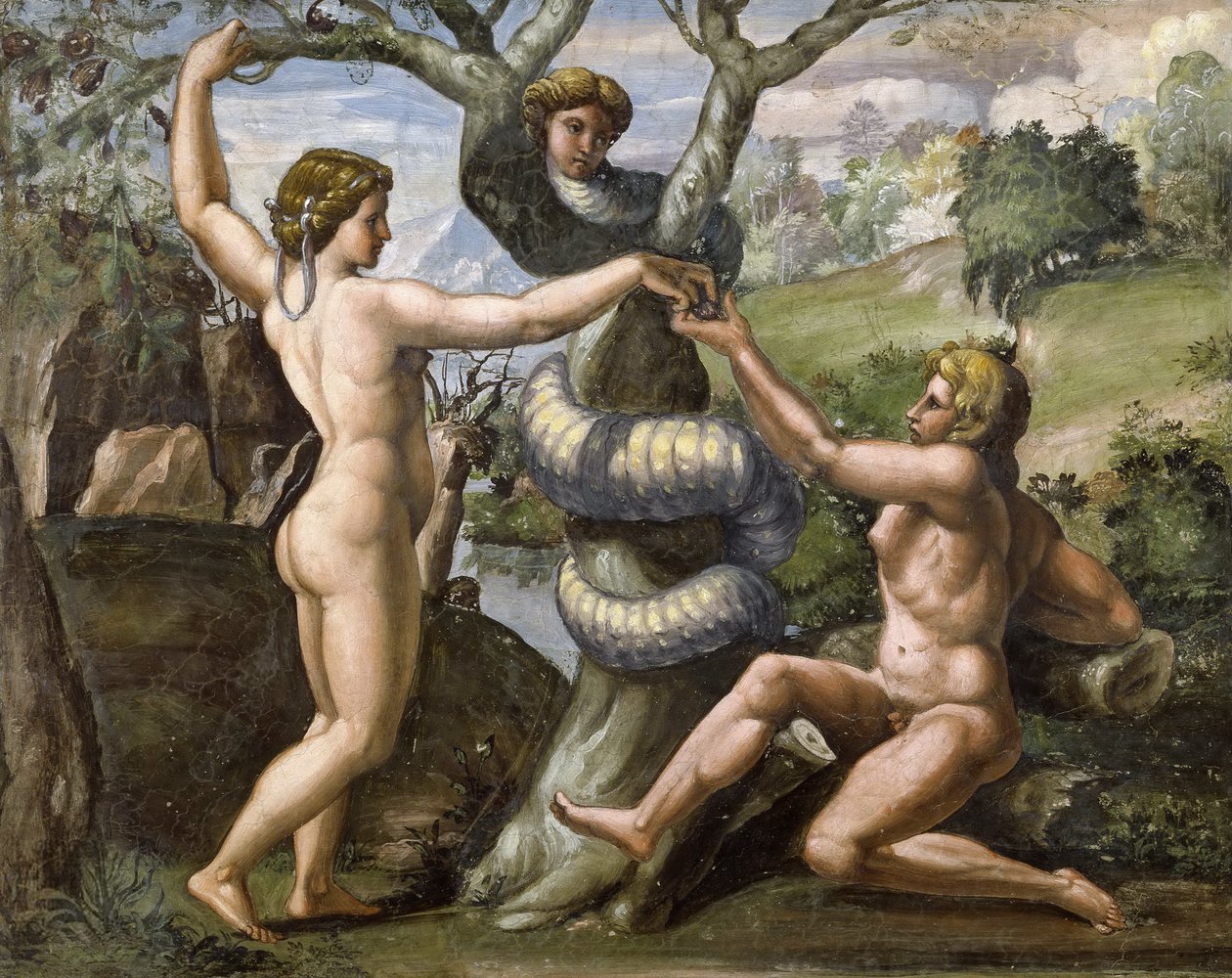 Dekorasjon av Loggetta av Raffaello Sanzio Raphael