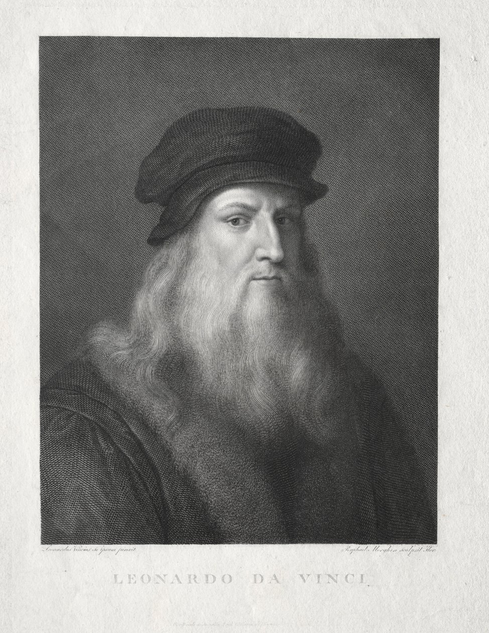 Leonardo da Vinci. av Raffaello Morghen